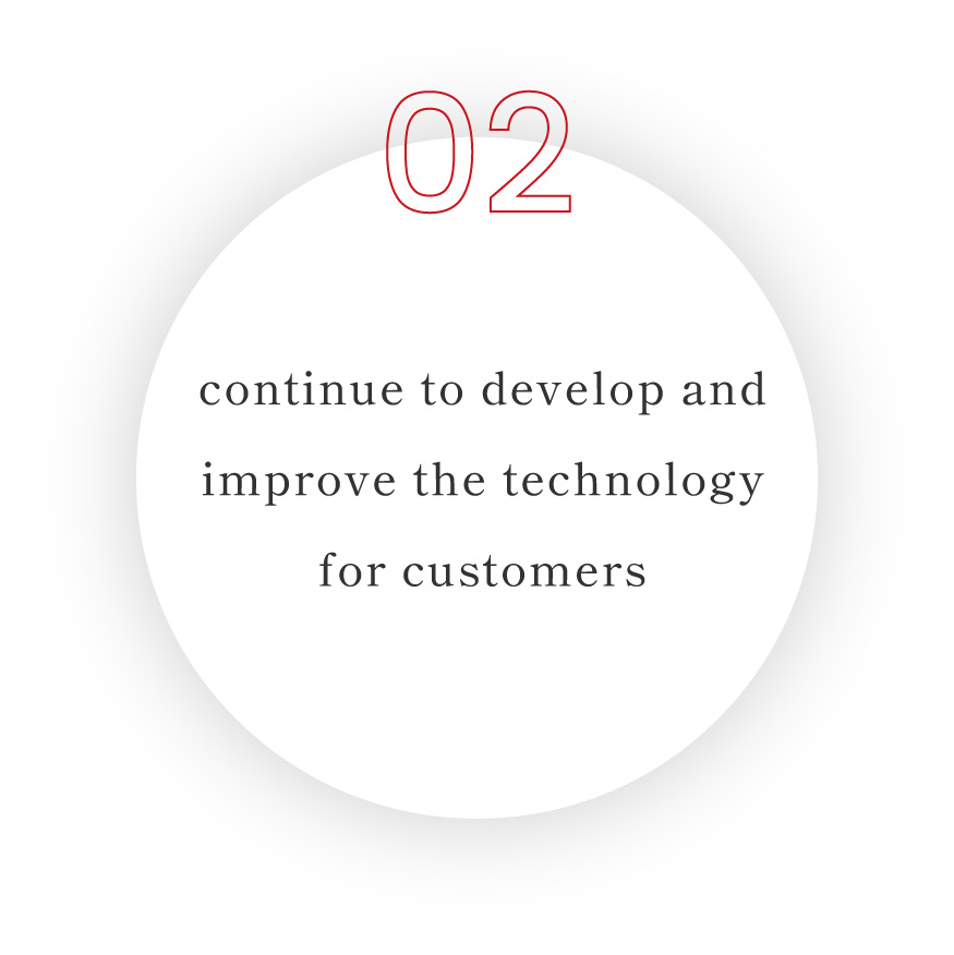 continue to develop and improve the technology for customers