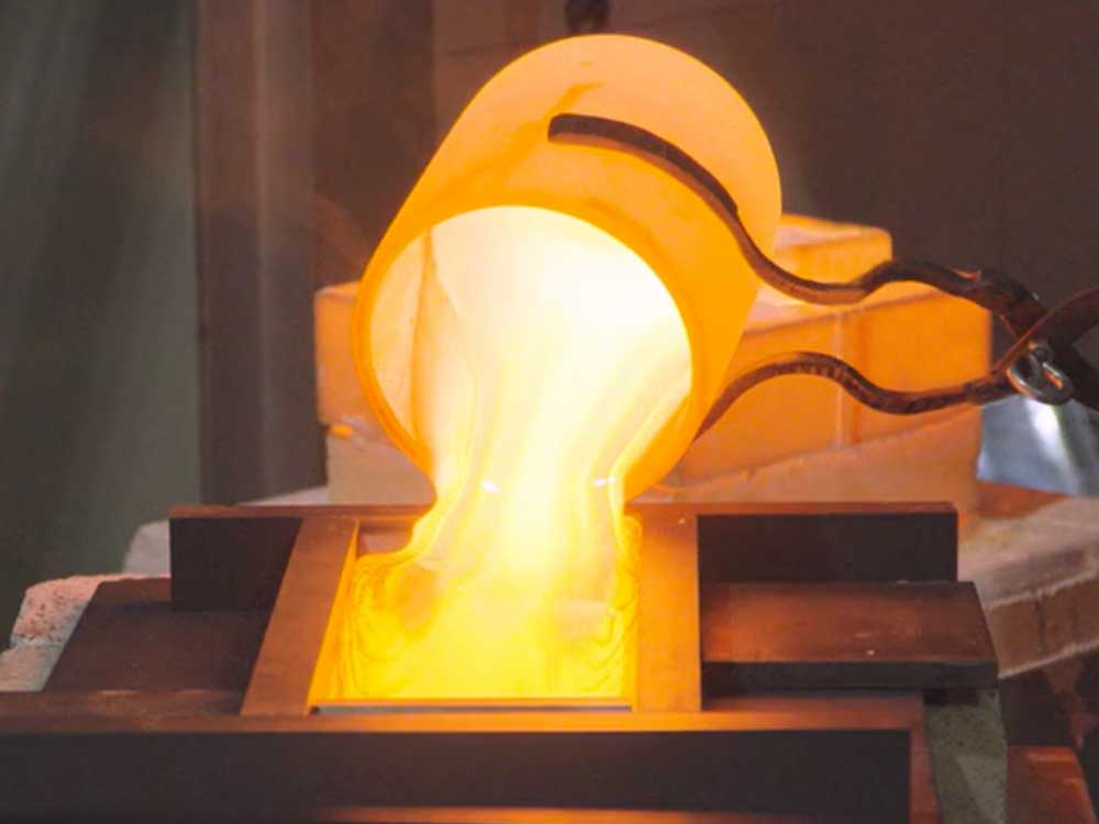 ガラス受託溶融 試験溶融