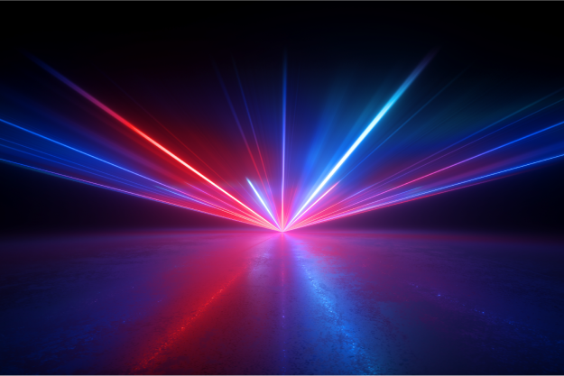 Image of the laser field