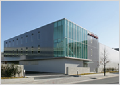 Exterior view of the head office of Isuzu Glass Co.