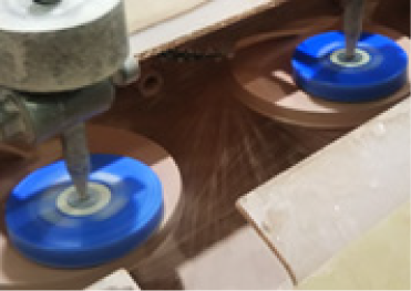 研磨受託加工における研磨イメージ画像