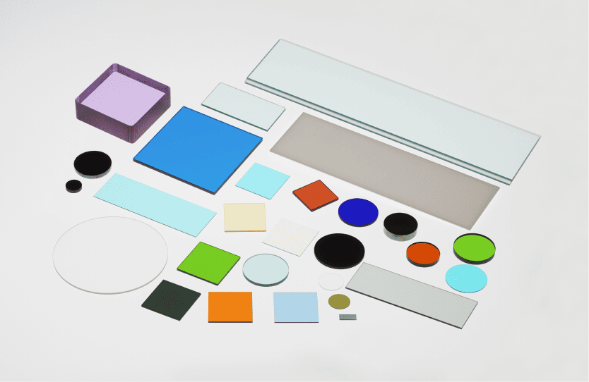 Various optical glass filters image