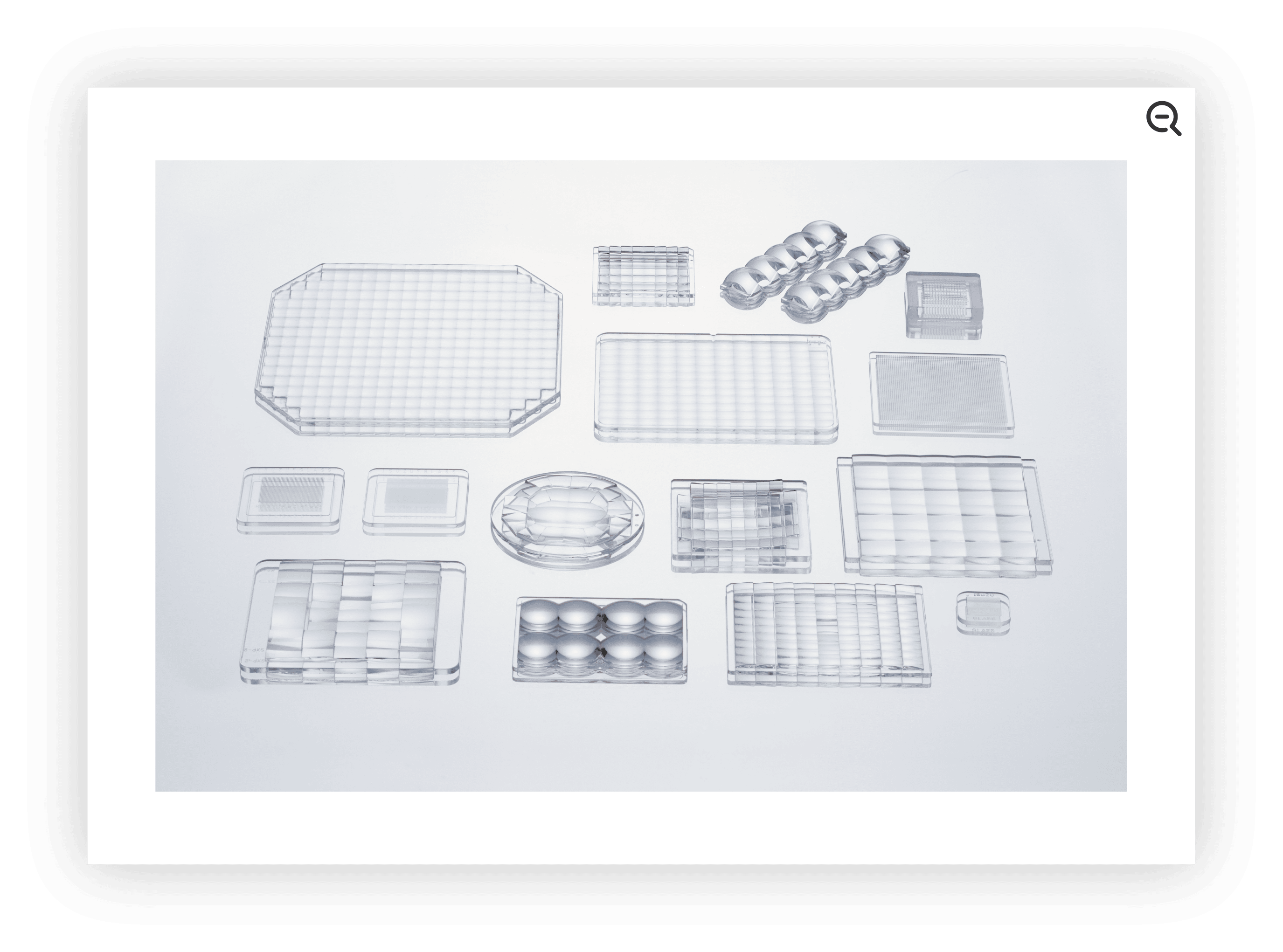Integrated Lens array/Micro lens array image